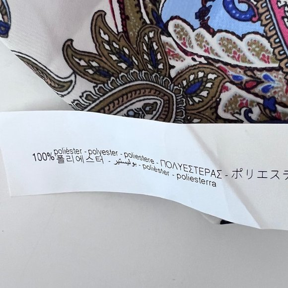 NEW! Zara Satin Kimono Style Paisley Pattern Tunic Mini Dress, Belted Oversized - Picture 14 of 15